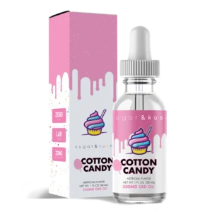 Sugar & Kush CBD Oil Drop - Cotton Candy