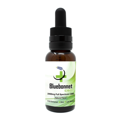 BlueBonnet 2400 mg Full Spectrum CBD Tincture