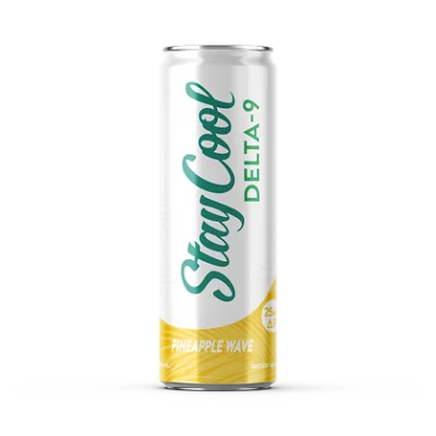 StayCool D9 THC Pineapple Wave Kave Drink