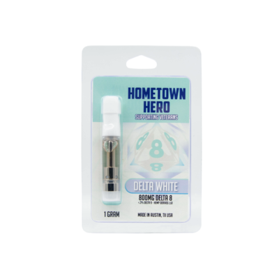 Hometown Hero D8 Delta White Cart