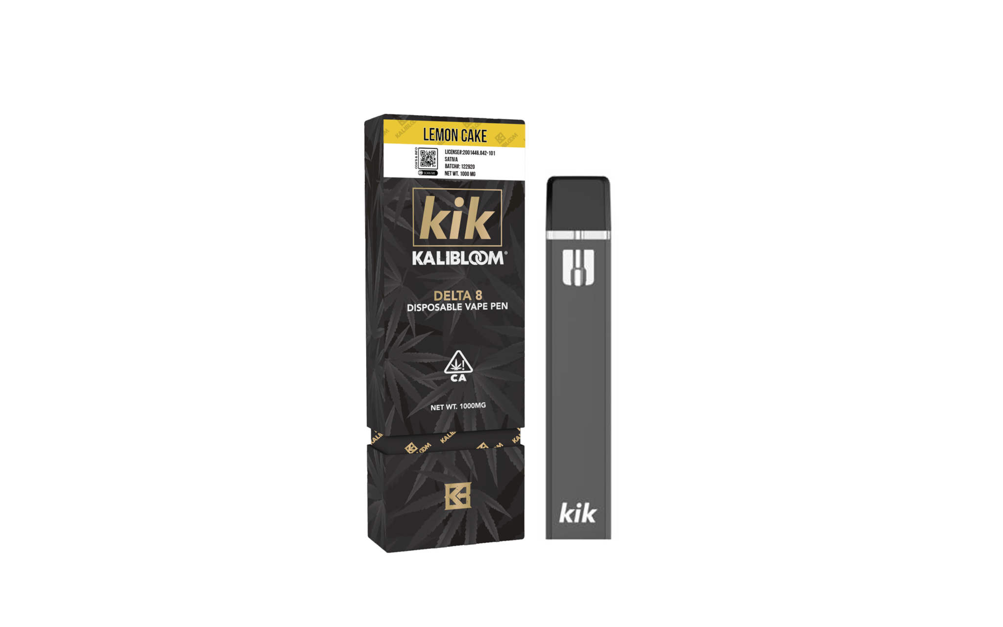 Kik Disposable Delta 8 Vape Pen - CBD Delivery Austin Texas