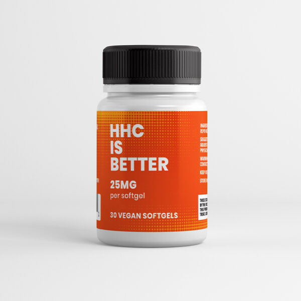 HHC is better vegan soft gels