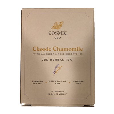 cosmic CBD chamomile-tea