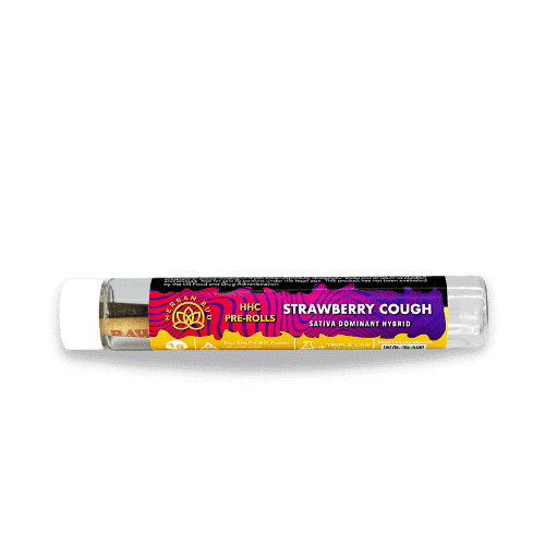 Herban bud HHC pre-roll Strawberry cough
