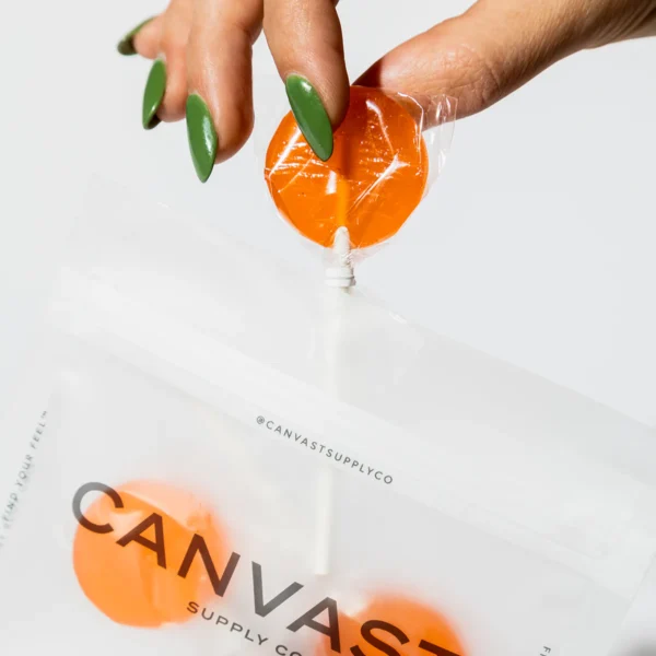 Canvast CBG:CBD Lollipops bag