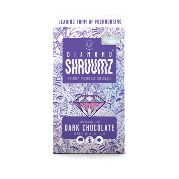 Diamond Shruumz Dark chocolate leading form of microdosing