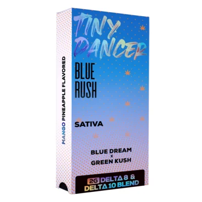 Tiny Dancer 2 gram disposable VAPE Blue Rush