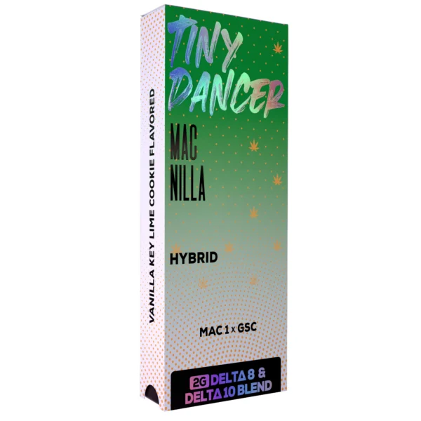 Tiny Dancer 2 gram disposable VAPE Mac Nilla