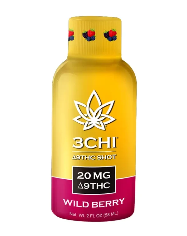 3CHI D9 shot Wild Berry 25mg