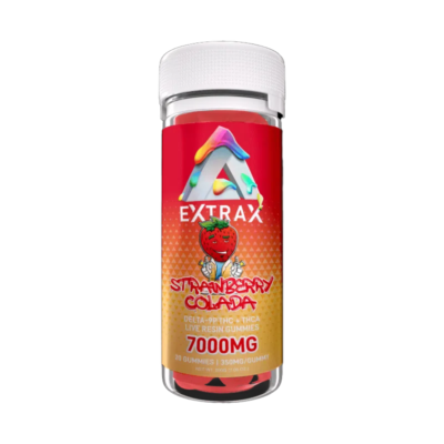 Delta Extrax Strawberry colada adios gummes