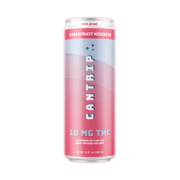 Cantrip grapefruit hibiscus thc seltzer 10mg