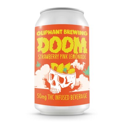 Doom Strawberry Pink Lemonade 50MG THC