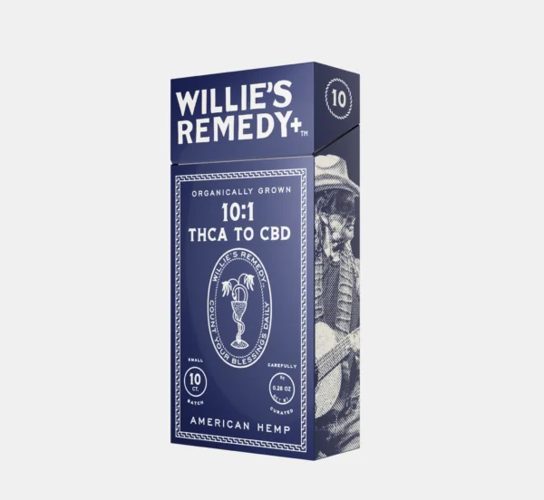 Willie's Remedy+ Smokes - 10:1 CBD to THCA