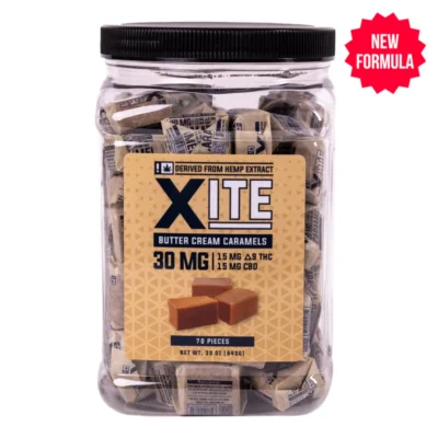 xite- Butter cream caramels 15mg/15mg